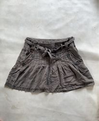 DC by Esprit Grey Pleated Mini Skirt