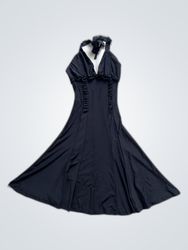 Black Halter Neck Dress