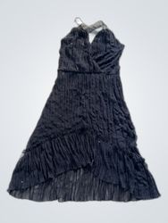 Black Ruffled Dress