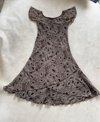 Black and White Patterned Dress