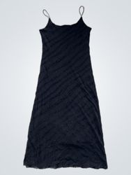 Cache Cache Black Sheer Maxi Dress