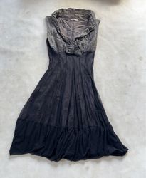 Kosmika Black Tulle Dress