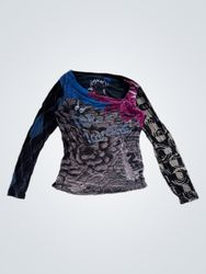Desigual Long-sleeve Graphic Top
