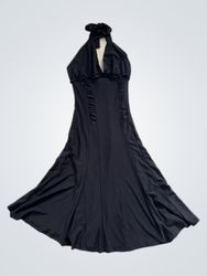 Chesley Black Halter Neck Maxi Dress