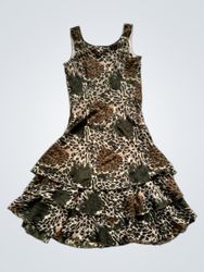 Esmara Leopard Print Tiered Dress