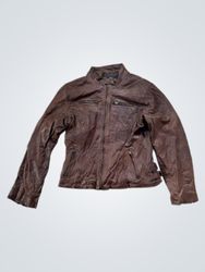Conbipel Leather Biker Jacket