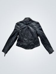 Zara Basic Leather Jacket