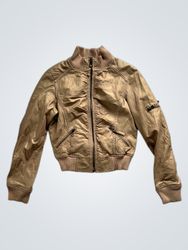Bata and more QUALITY LEATHER Bomber Jacket