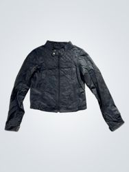 ONLY.1 Black Faux Leather Moto Jacket