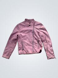 Pink Leather Jacket