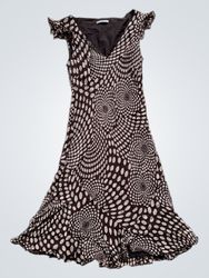 Marks & Spencer Brown Floral Print Midi Dress