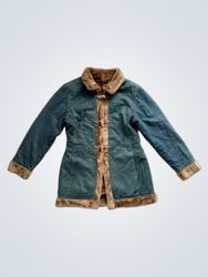 Jennifer Denim Fur Lined Jacket