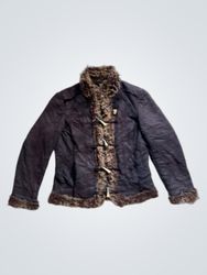 Authentic Clothing Company Faux Fur Trimmed Jacket