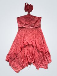 Le Chateau Halter Dress