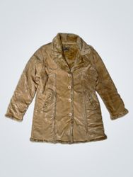 HAOXIMAO Faux Fur Lined Coat