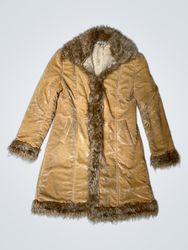Fiona M... Faux Fur Lined Coat