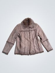 SANDRA STEINER Faux Fur Lined Jacket