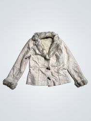 Women's Faux Fur Trimmed Jacket