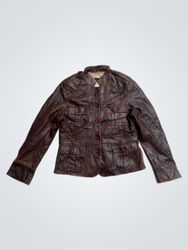 CABRINI Brown Leather Jacket