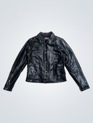 Ben Sherman Black Leather Jacket