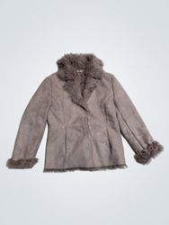 Women's Faux Fur Trimmed Jacket