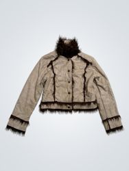 Sally Faux Fur Trimmed Jacket