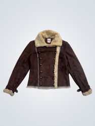 Giacca in suede e shearling di Etam