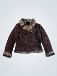 Broadway Faux Fur Lined Jacket
