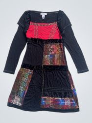 Le Fées du Vent by Cécile Patchwork Dress