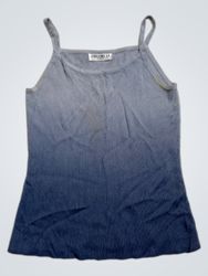 CHUANG LI FASHION Ombre Ribbed Tank Top