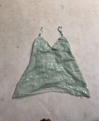 Mint Green Sequin Camisole