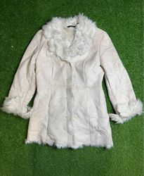 Mixit Furry White Coat
