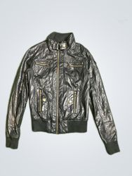 Cavalini Black Leather Jacket