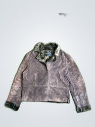 Willi Smith Brown Faux Fur Jacket