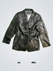 Adler Collection Black Leather Jacket