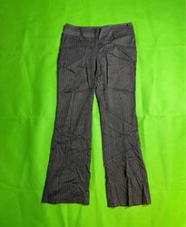 Gray Pinstripe Pants