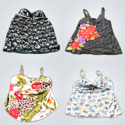 Y2K Floral Cami Tops