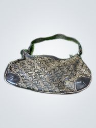 Liz Claiborne Brown Monogram Small Handbag