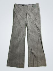 Gray Pinstripe Trousers