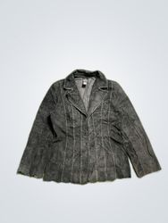 I.N.C International Concepts Black Leather Blazer