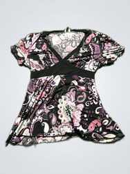 Blouse with Paisley Pattern