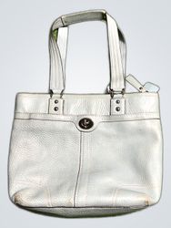 Coach Leather Tote Handbag