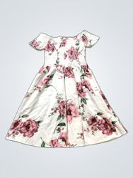 Floral Smocked Midi Dress