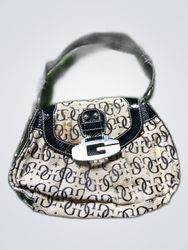 Guess Logo Hobo Shoulder Bag