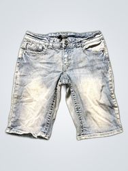Paisley Sky Denim Shorts