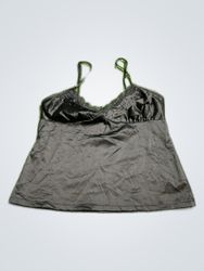 Gilligan O'Malley Black Lace Trim Camisole