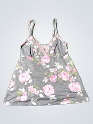 Laura Ashley Floral Lace Trim Camisole