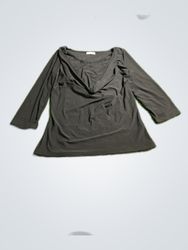 Prospect Blvd Black Wrap Blouse