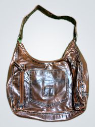 Frankie & Johnnie Brown Leather Shoulder Bag