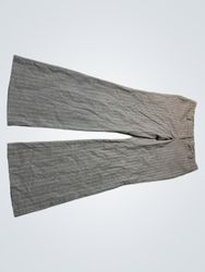 Gray Striped Pants